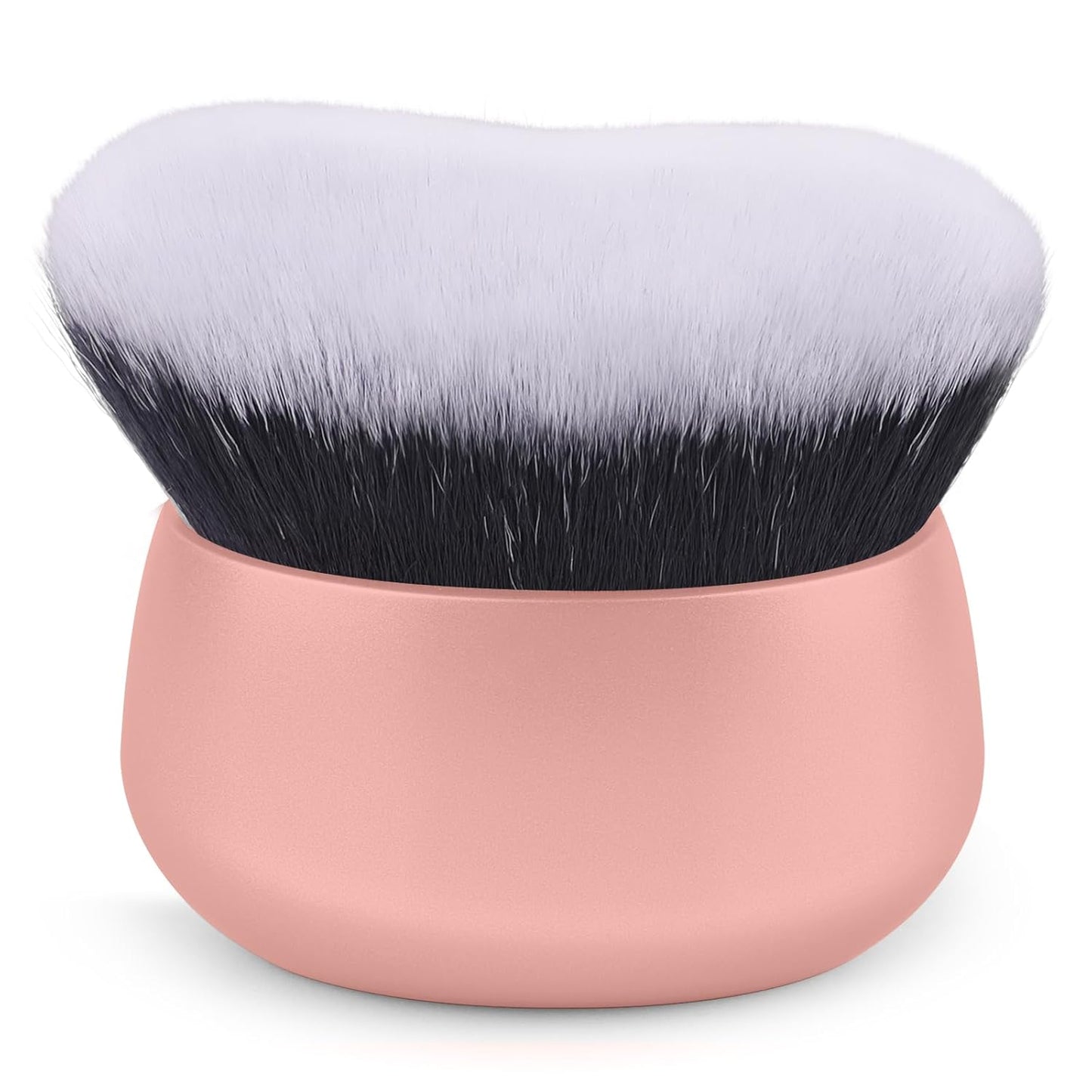Self Tanner Kabuki Makeup Brush - Extra Large 75MM Ultra Soft Vegan Bristles for Body Makeup | Pink, Wet & Dry