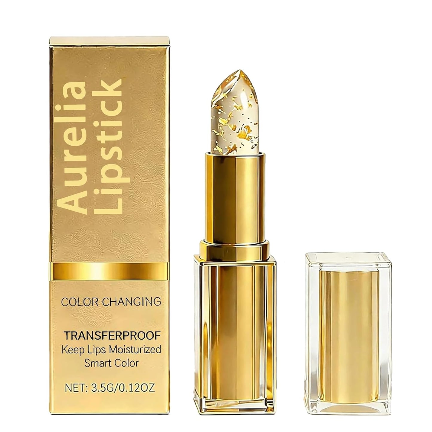 Aurelia Color Changing Lipstick - Long-Lasting Hydration & Nourishing Formula for Mature Skin | 1 Piece
