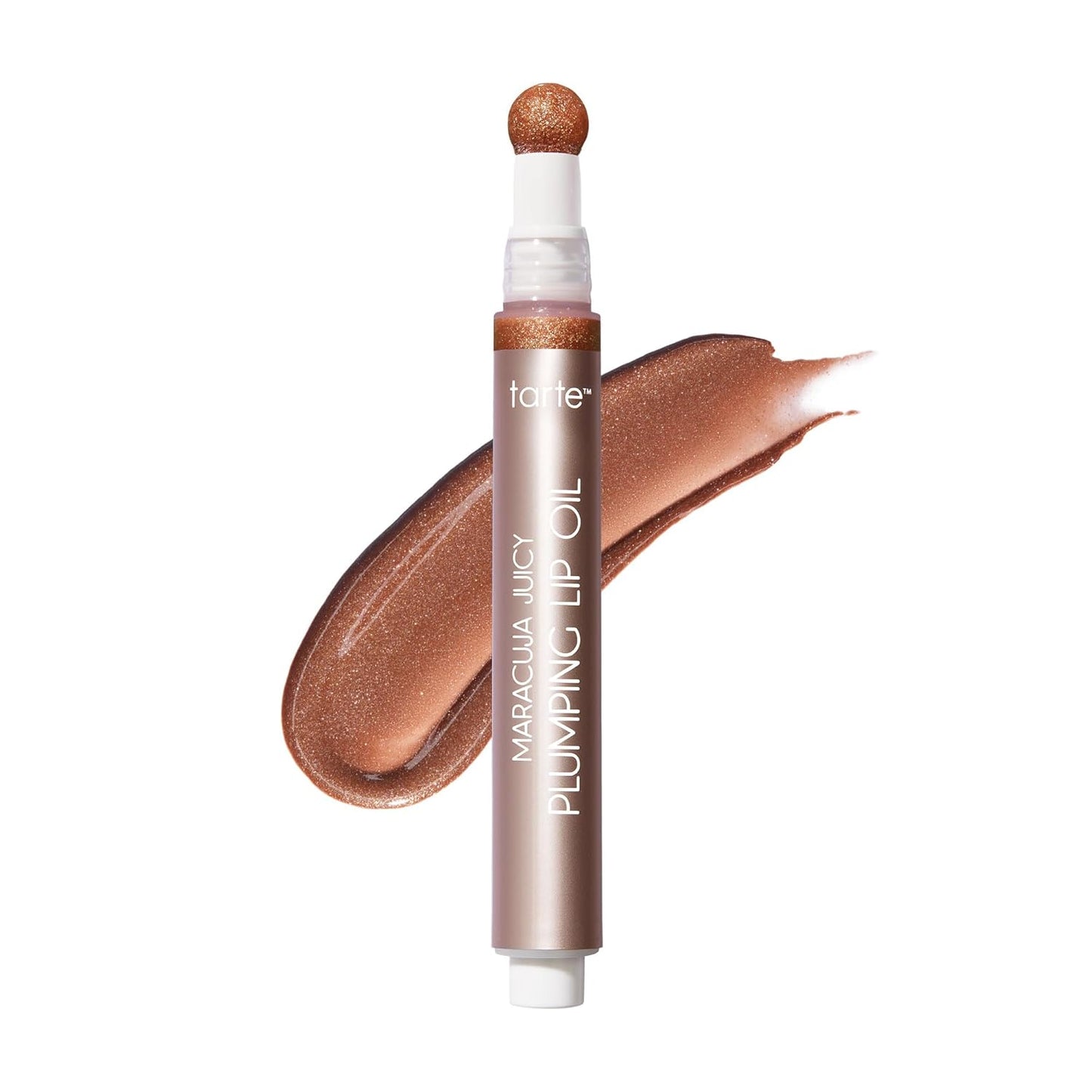 Tarte Maracuja Juicy Plumping Lip Oil - Hydrating Lip Plumper with Hyaluronic Acid & Vitamin E | Vegan & Cruelty-Free