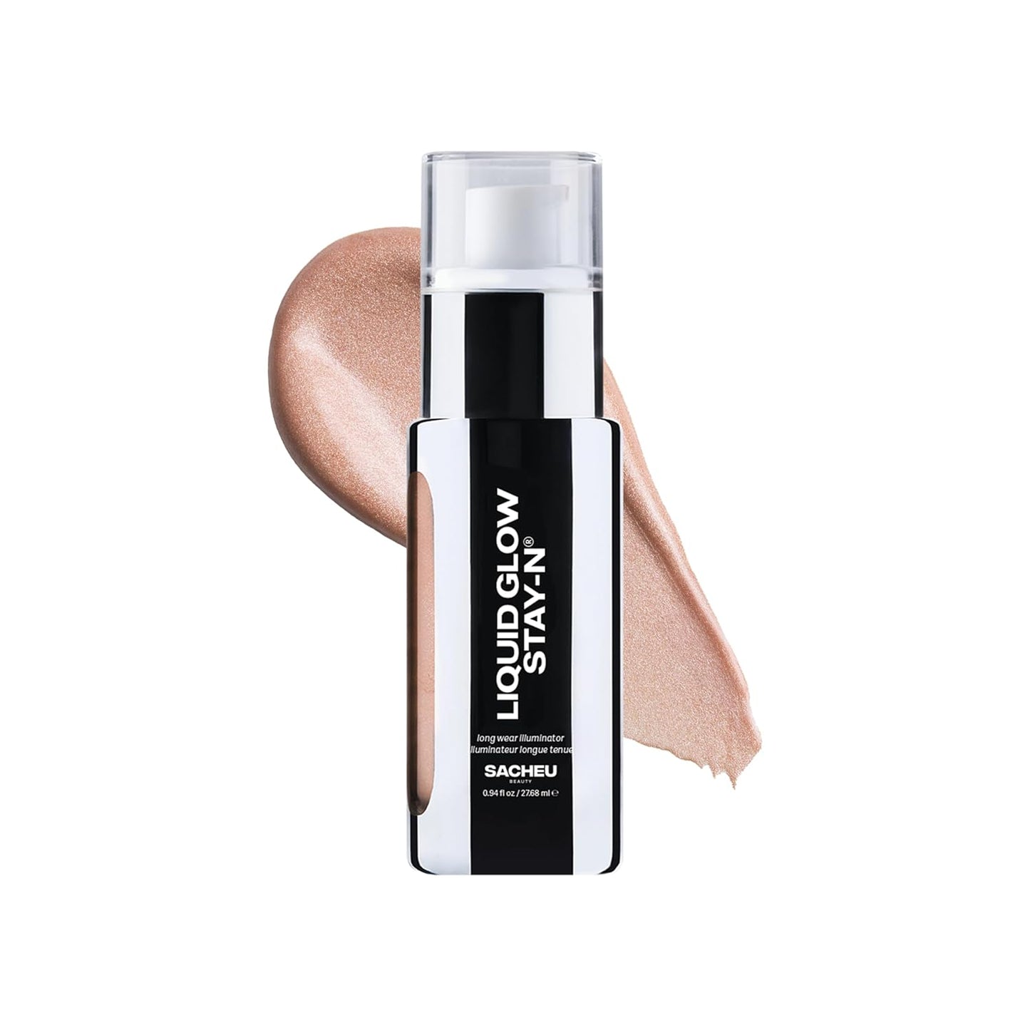 Liquid Glow Highlighter & Illuminator - 30ml Long-Lasting Dewy Finish for Luminous Aura Glow