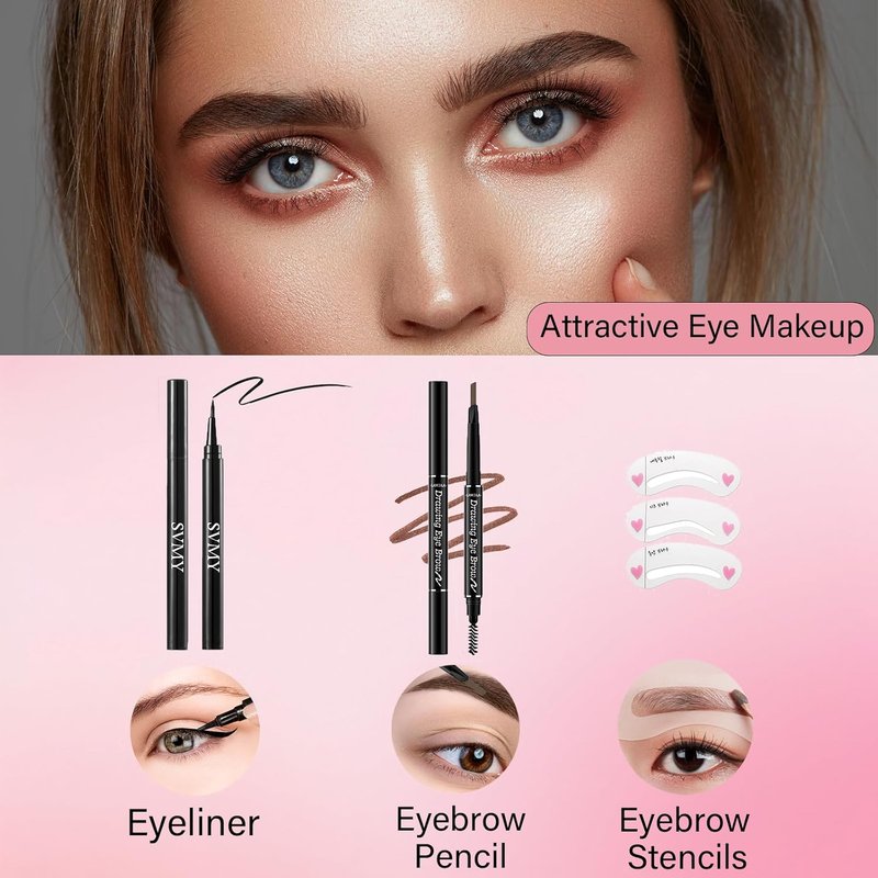 Makeup Set for Women - Complete Kit for Beginners & Pros | Travel-Friendly Eyeshadow Palette, Lip Gloss & More