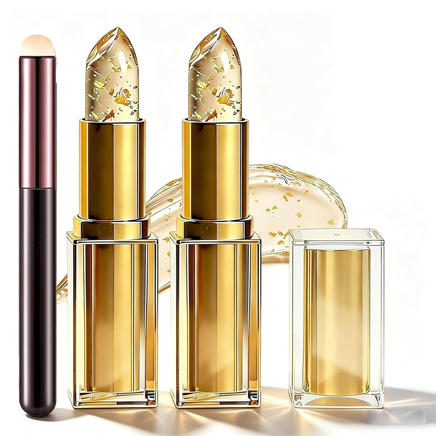 Arellia Signature Lipstick - Skin-Adaptive PH Adjusting Formula for Older Women | Long-Lasting Moisturizing Tinted Balm (2pcs)