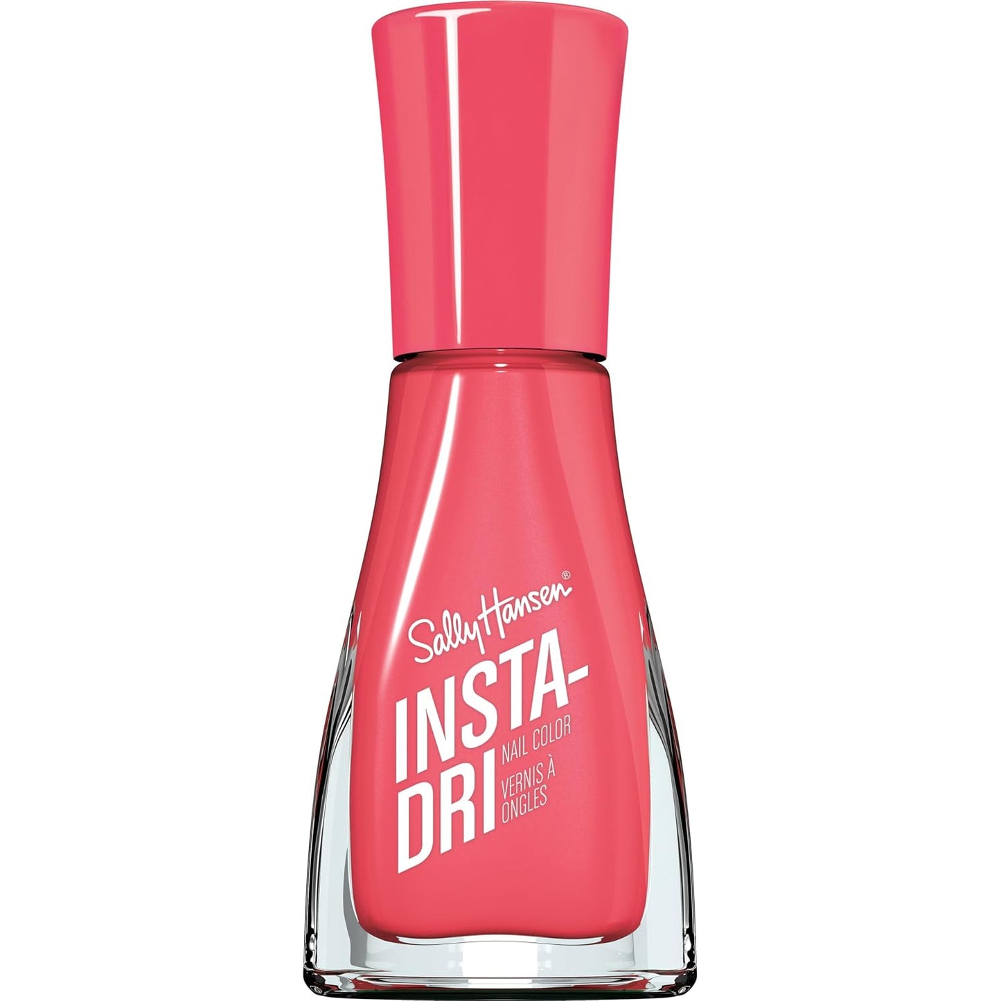 Sally Hansen Nail Polish - Dragon Fruit Crush | Quick-Dry Satin-Matte Finish, One-Coat Application, 0.31oz