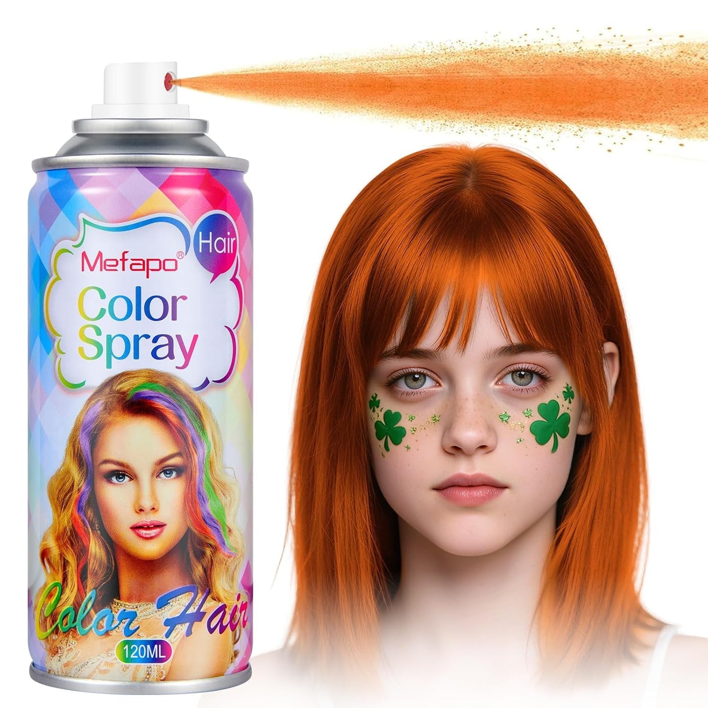 Temporary Blue Hair Spray - Washable Hair Color for Kids & Adults | Perfect for Cosplay & Parties (4.06 Oz)