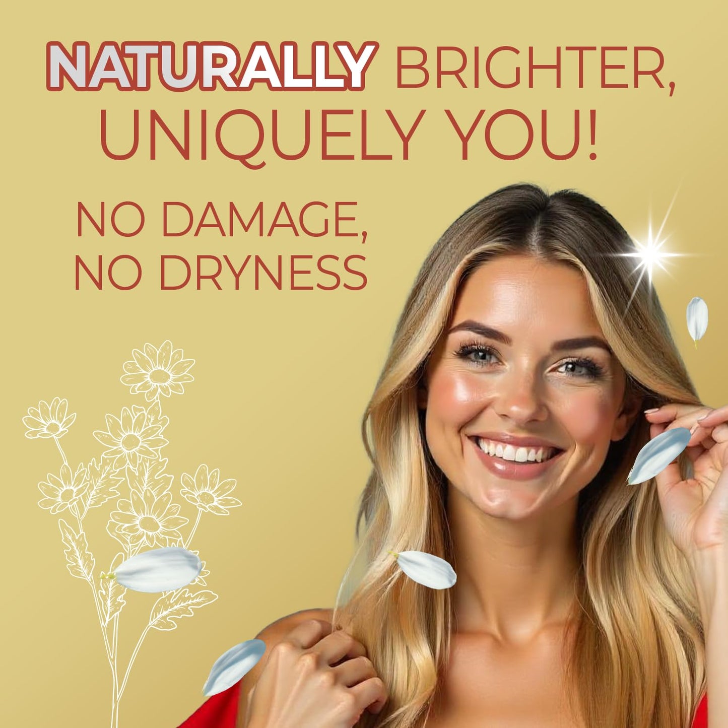 Grisi Manzanilla Gold Extra Lightening Shampoo - Chamomile & Turmeric for Brighter, Soft Hair | 13.5 Fl Oz | 2-Pack