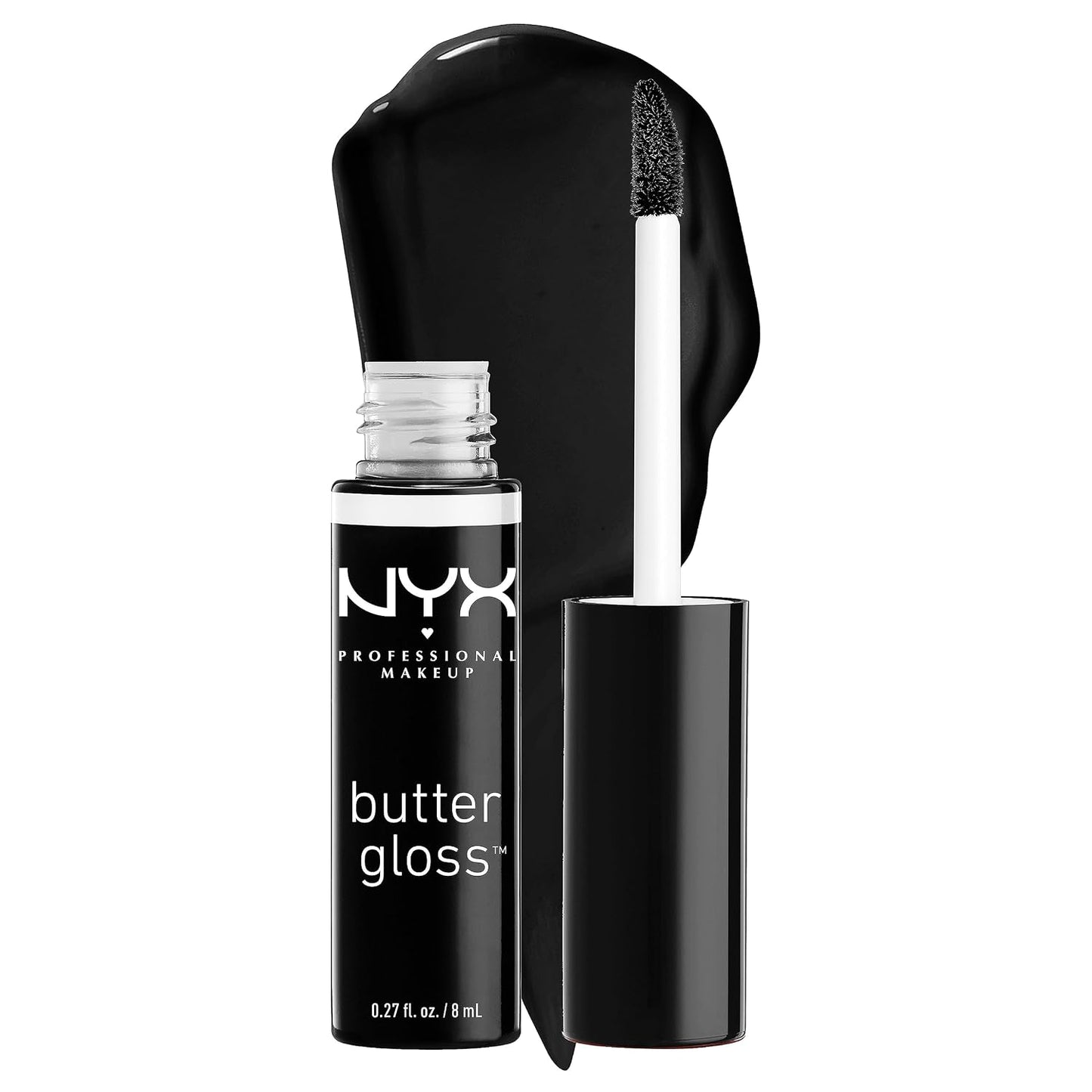 NYX Butter Gloss - Non-Sticky Brown Sugar Lip Gloss Trio | 3 Flavors: Sugar High, Spiked Toffee, Butterscotch