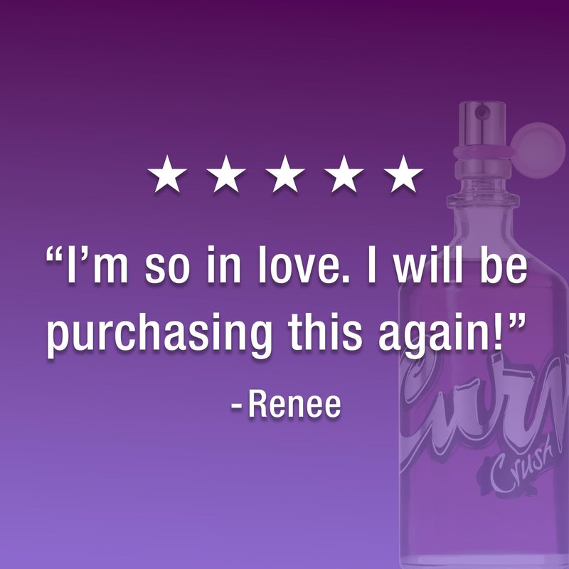 Curve Crush Fine Fragrance Mist for Women, Casual Day or Night Floral Scent, 8 fl oz