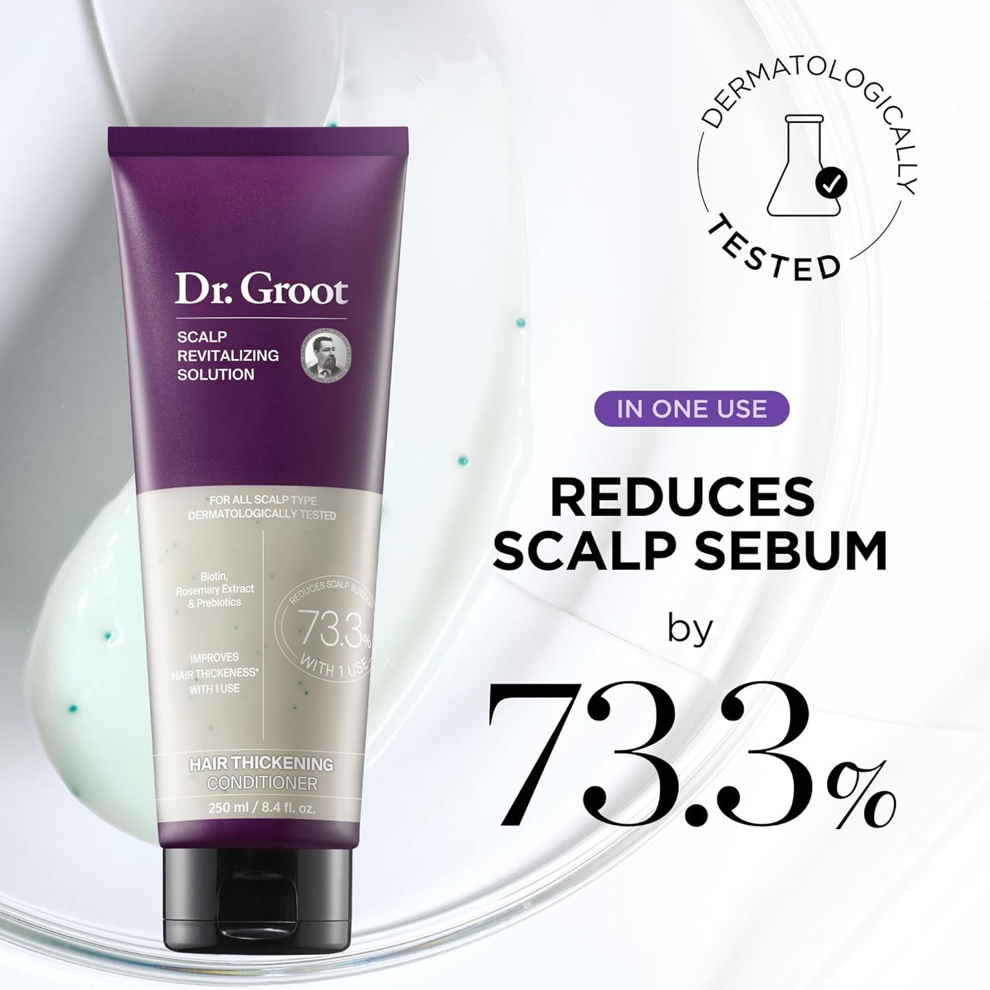Dr. Groot Thickening Shampoo & Conditioner Set | Biotin & Rosemary for Hair Loss, Thinning, Scalp Repair