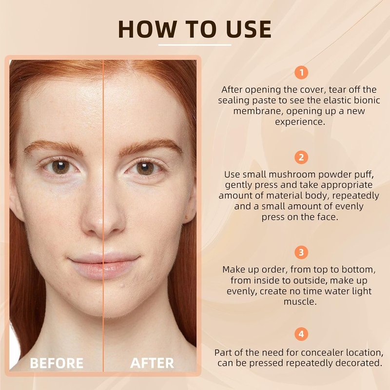 CC Cream for Mature Skin - Self-Adjusting Face Makeup for Glowing Complexion | Moisturizing Concealer (Medium, 3.21 oz)