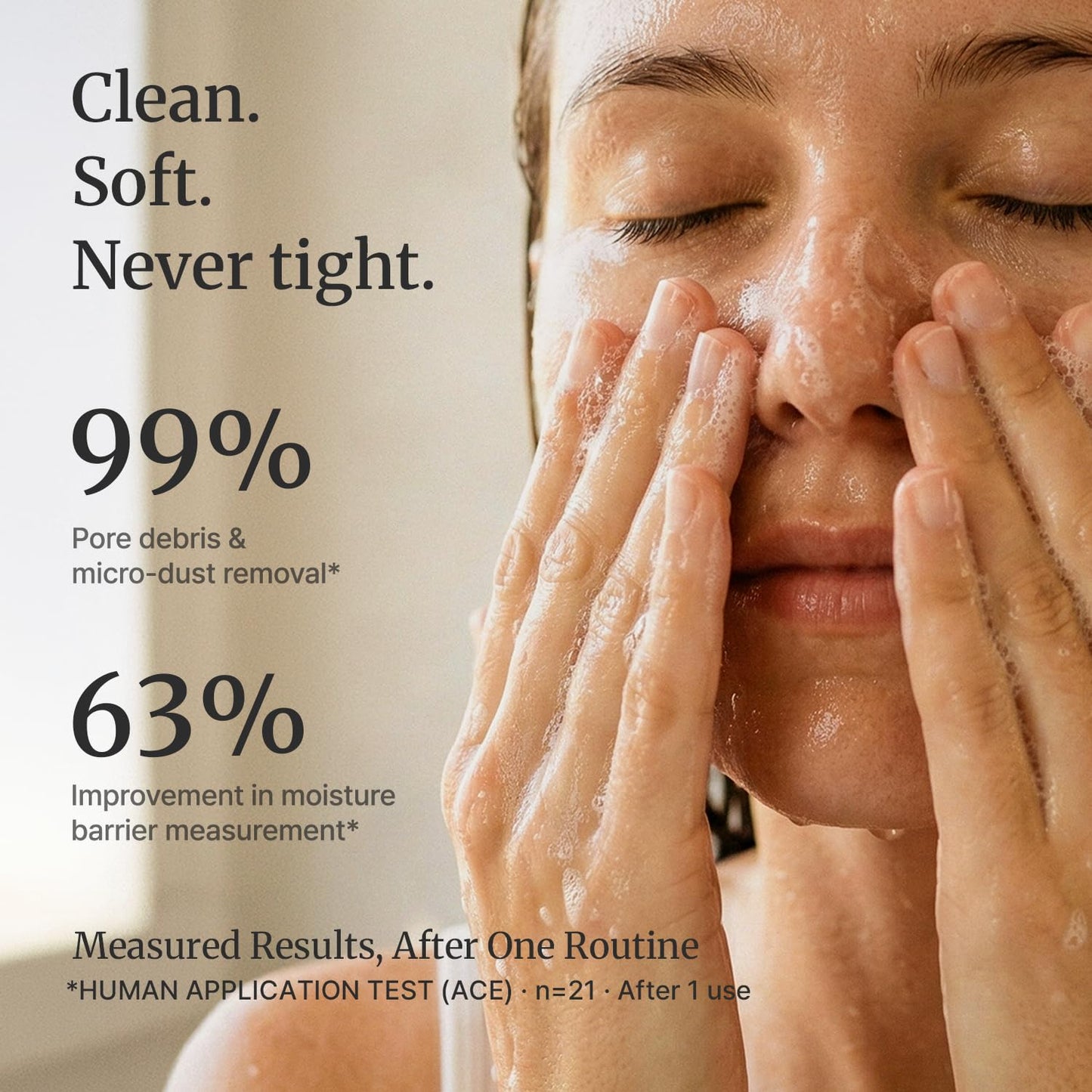 Travel Size Face Wash Packets, 2-Step Single-Use Cleanser (Micellar Pad & Foam), LIFLASH Facial Cleansing Duo, Makeup Remover, TSA-Friendly Double Cleanse, Individually Wrapped, Vegan K-Beauty, 10Ct