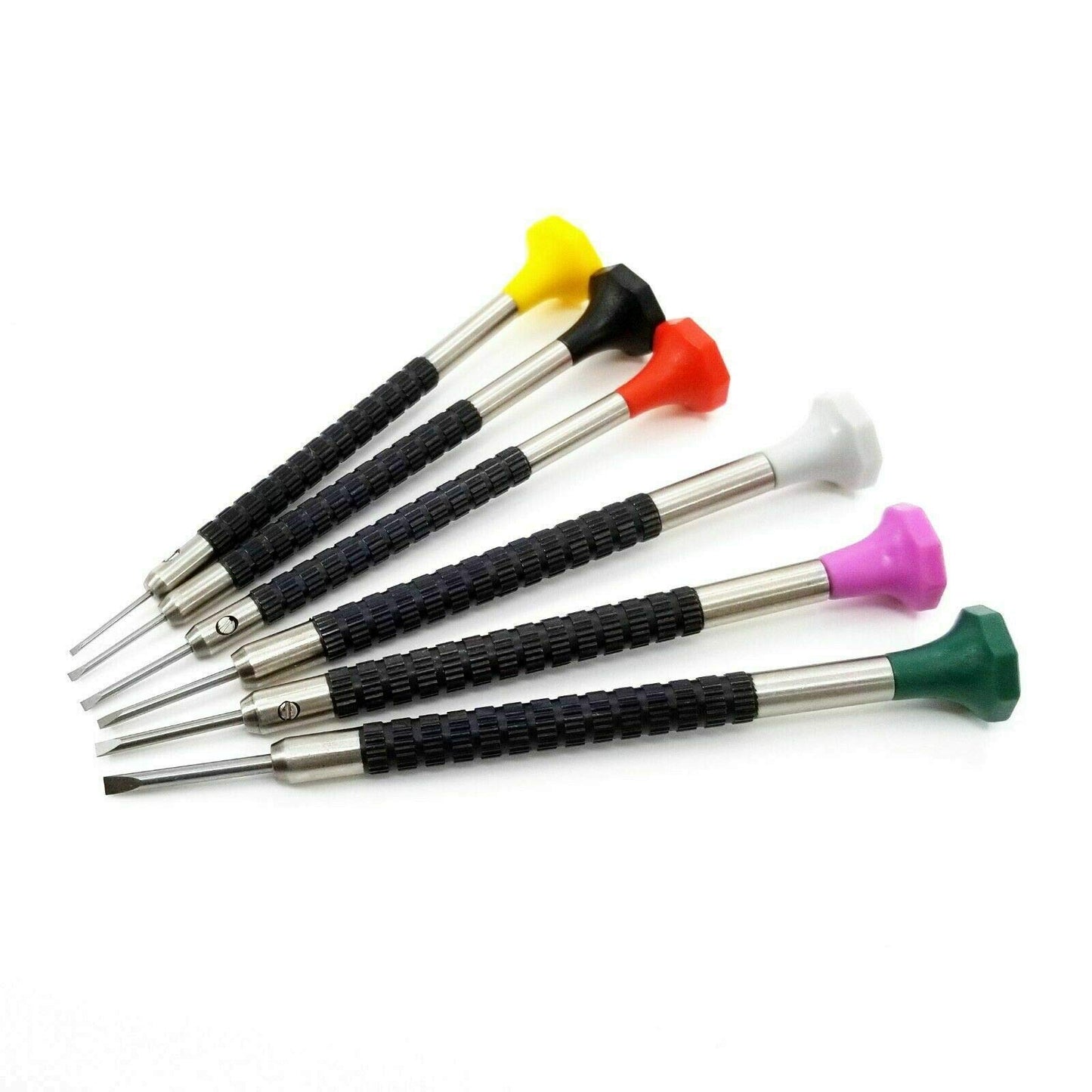 Timelab Professional watchamakers Screwdriver Kit for Watches,Glasses Jewelery Accessories: to Adjust, Remove, Replace and Repair Flat Head Slotted 9 Piece- Korea