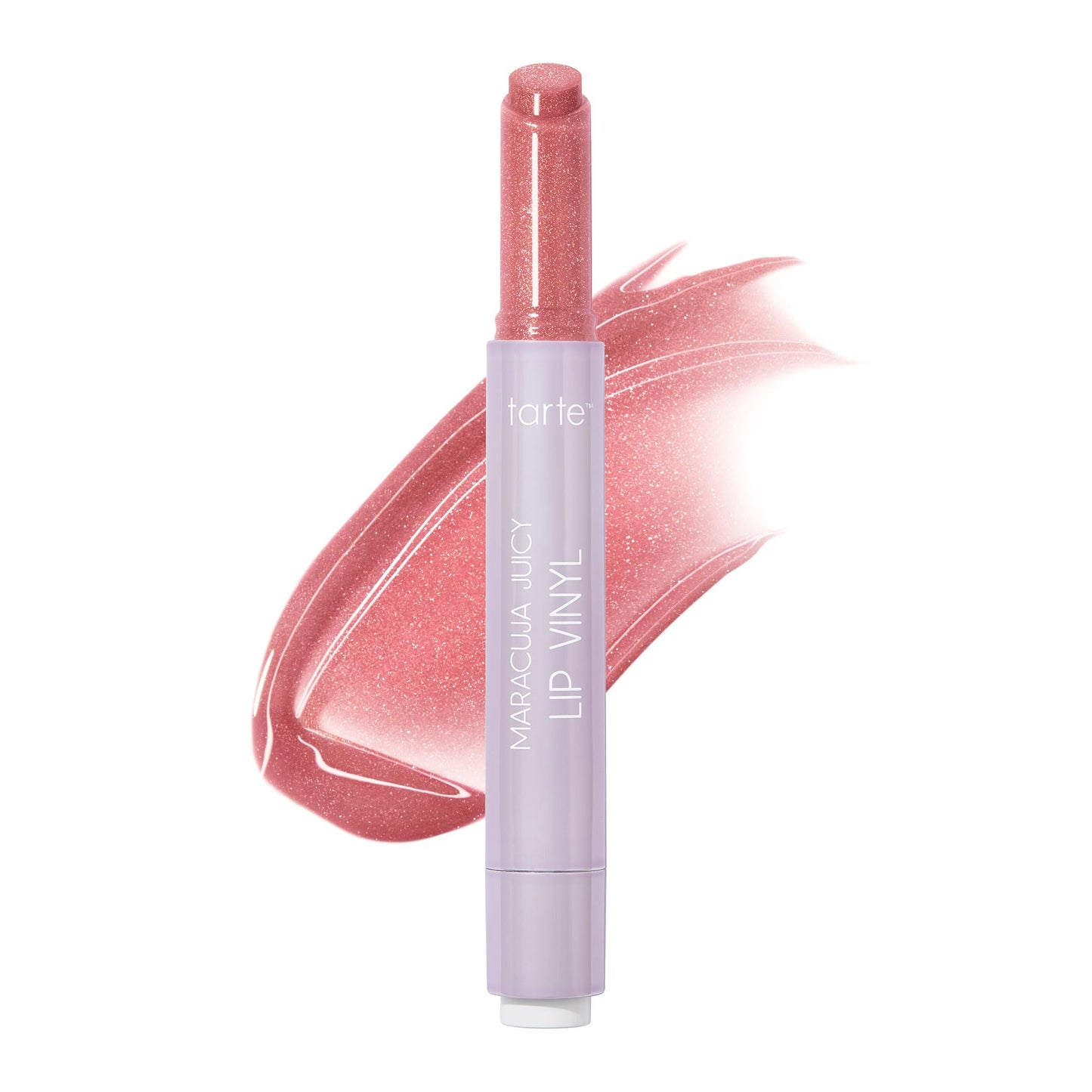 tarte maracuja juicy lip vinyl gloss – Hydrating & Volumizing Lipgloss Balm with Hyaluronic Acid, Vitamin E to Plump & Moisturize, Vegan & Cruelty-Free, full size, shimmering mixed berries