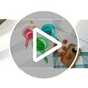 Collapsible Water Ladle for Kitchen & Bath - Space-Saving Spoon