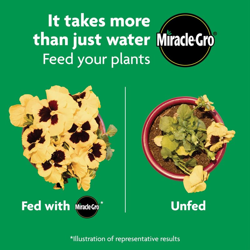 Miracle-Gro Shake 'N Feed All Purpose Plant Food - Outdoor and Indoor Plant Food for In-Ground and Containers, Feeds for up to 3 Months, 4.5 lbs.