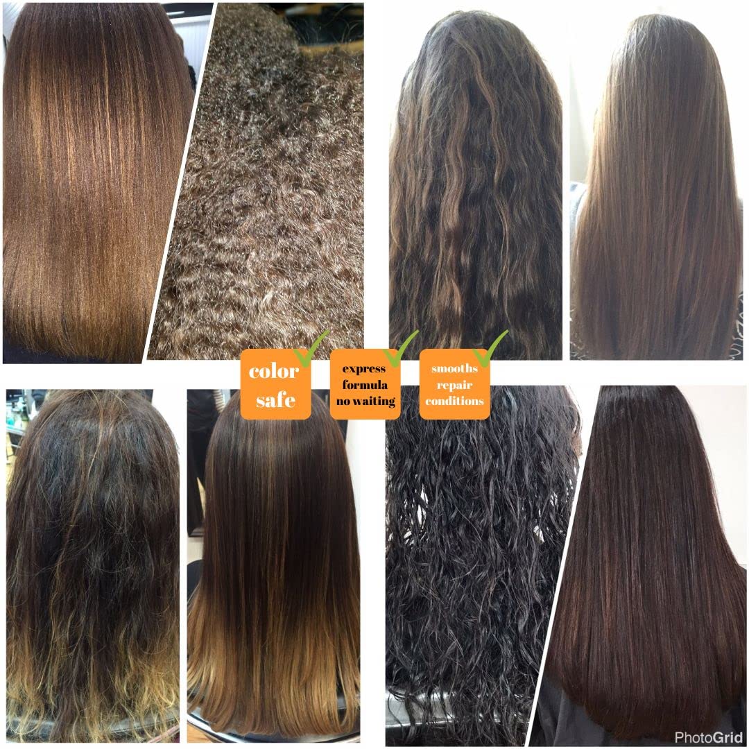 Clarifying Shampoo with Brazilian Keratin Treatment & Intensive Hair Mask Kit | 120ml (4fl. oz)