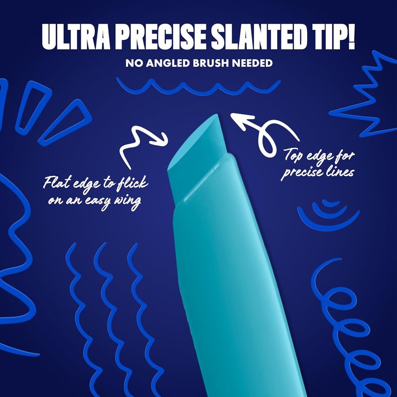 NYX Epic Inky Stix Eyeliner - Waterproof Mechanical Cream Gel | 24HR Wear, Cyber Cyan (Matte Electric Blue)