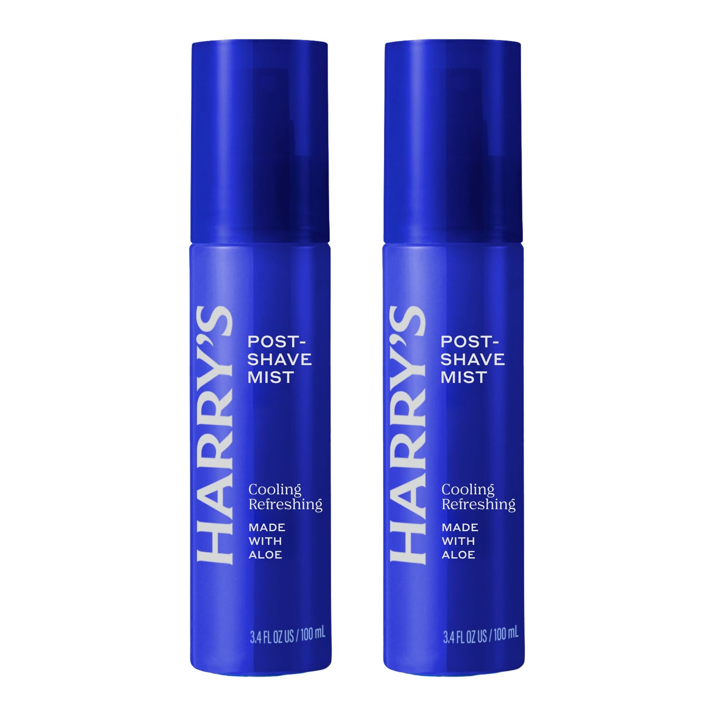 Harry's Post-Shave Mist for Men with Aloe, Eucalyptus, and Tea Tree, Soothes and Hydrates Skin After Shaving, 3.4 fl oz (Pack of 2) - TSA Approved Travel Essentials