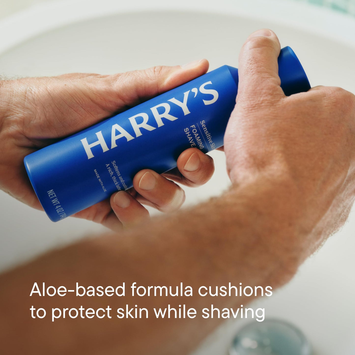 Harry's Original Shaving Kit for Men - Razor Handle, 3 Razor Blade Refills, Foaming Shave Gel, and Travel Blade Cover - German Engineered - Charcoal