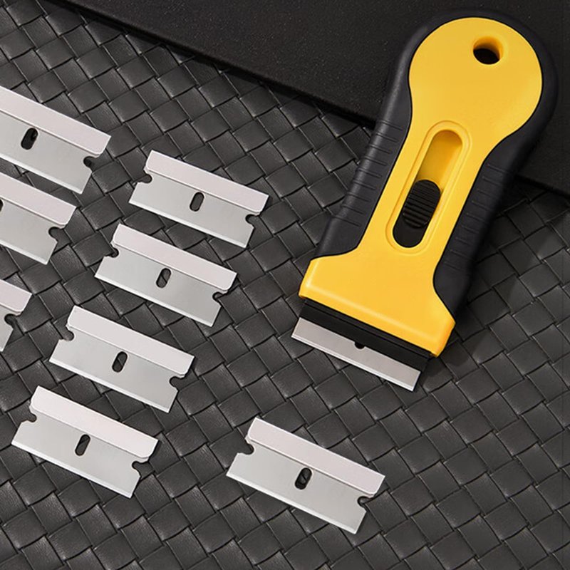 100 Pcs Single Edge Razor Blades, Scraper Blades for Razor Scraper, Utility Knife