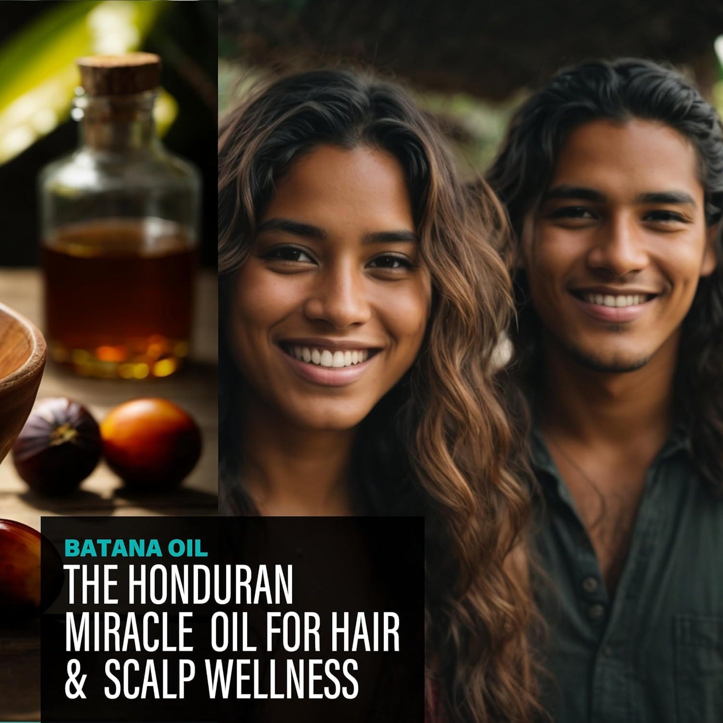 Golden Batana Oil | Dr Sebi Organic Hair Growth Oil from Honduras for Fuller, Thicker & Healthier Hair | 4 oz
