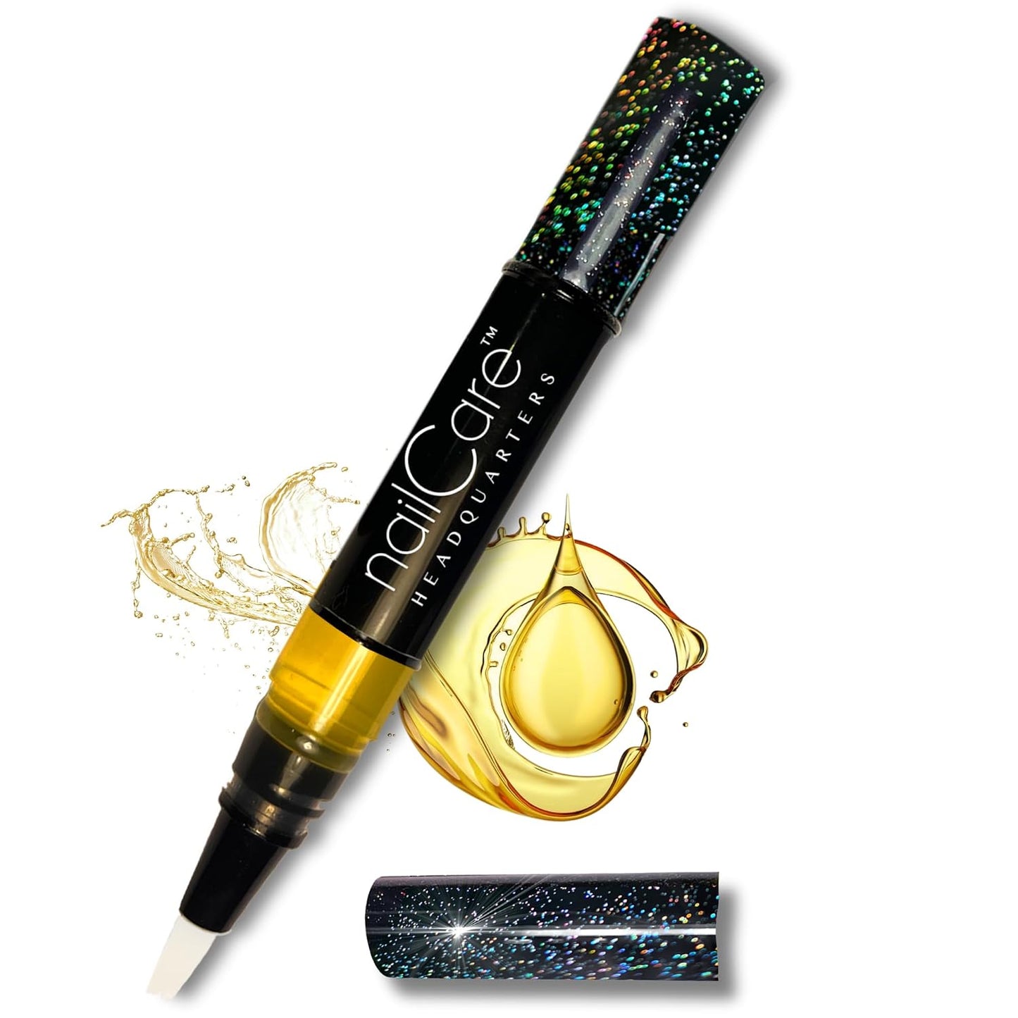 Bliss Kiss Cuticle Oil Pen - Bali Mango Jojoba Nail Growth Oil for Softer Cuticles | TSA Friendly | 2ml