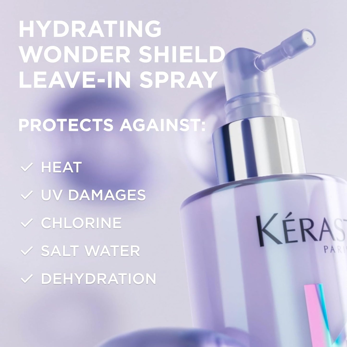 KÉRASTASE Blond Absolu Leave-In Treatment - Hydrating UV & Heat Protection for All Blondes | Soft, Shiny Hair