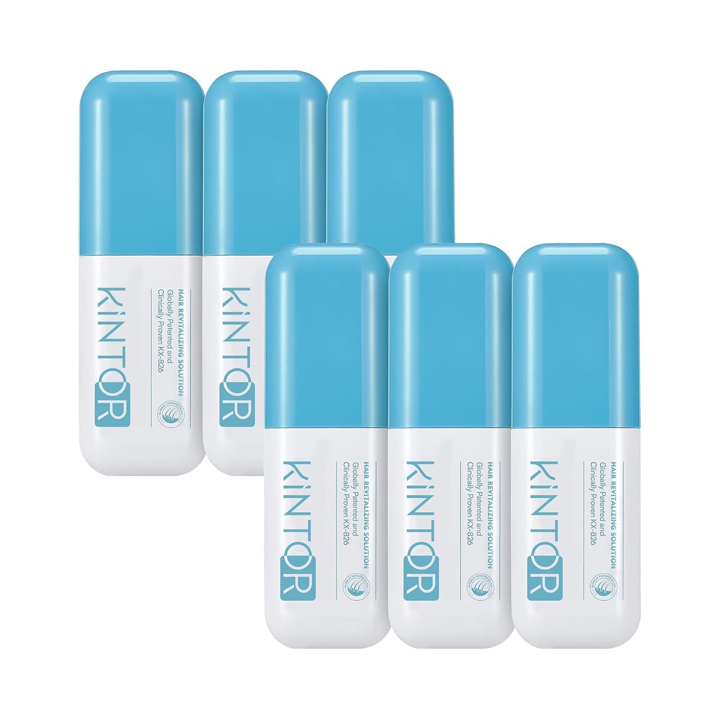KINTOR KX-826 Hair Growth Spray - 0.5% Formula for Oil Control & Regrowth | 60ml