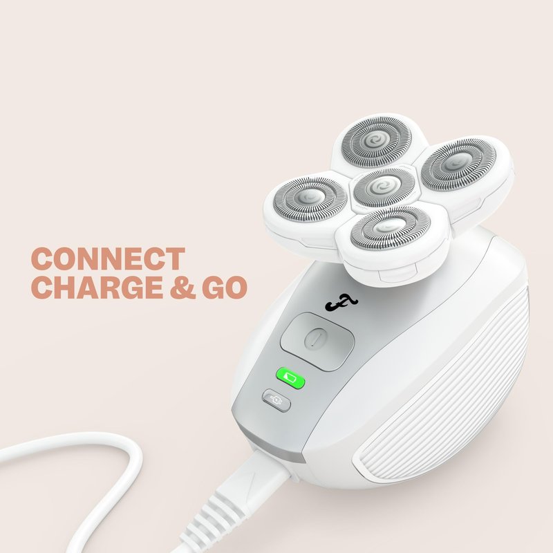 Freebird Replacement USB Charging Cable for Women's FlexSeries Shaver - White, Durable, Universal Compatibility