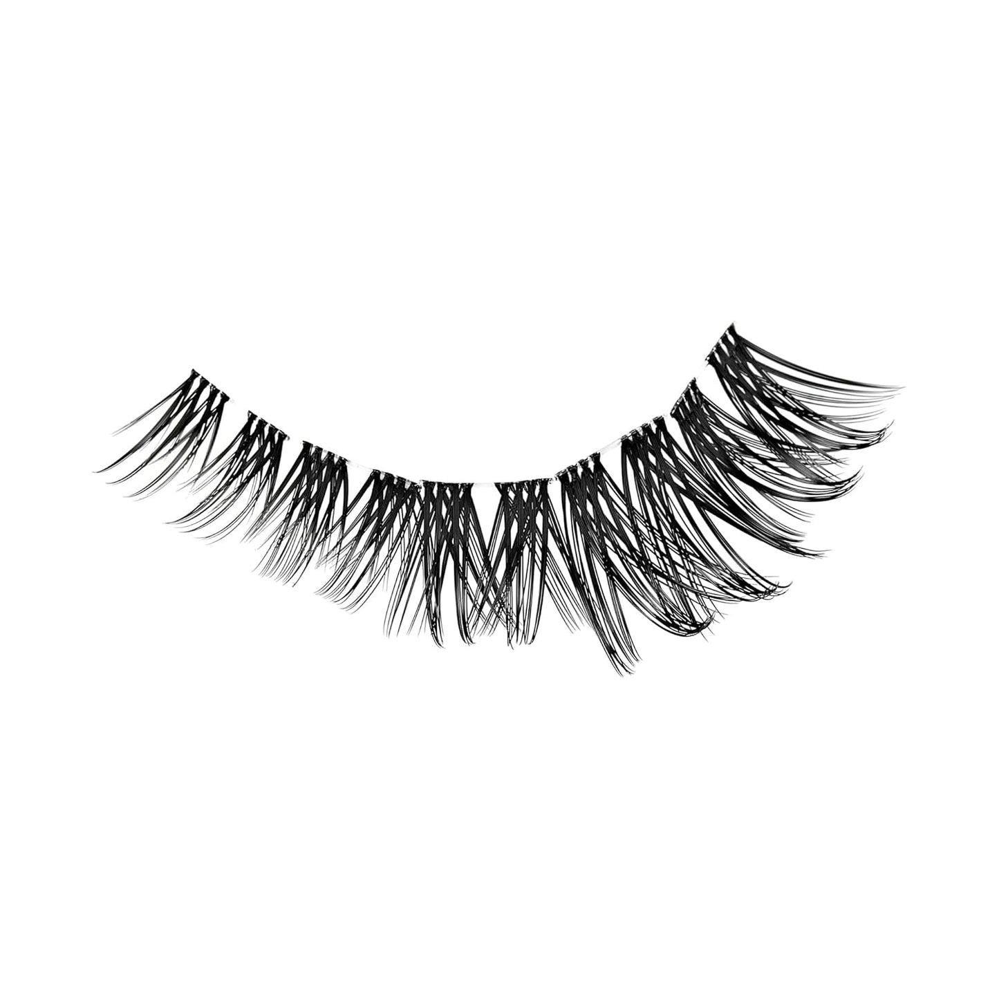 False Eyelashes - Classic Wispy Lash Clusters, 8mm-16mm | 50 Reusable & Contact Lens Friendly Wisps