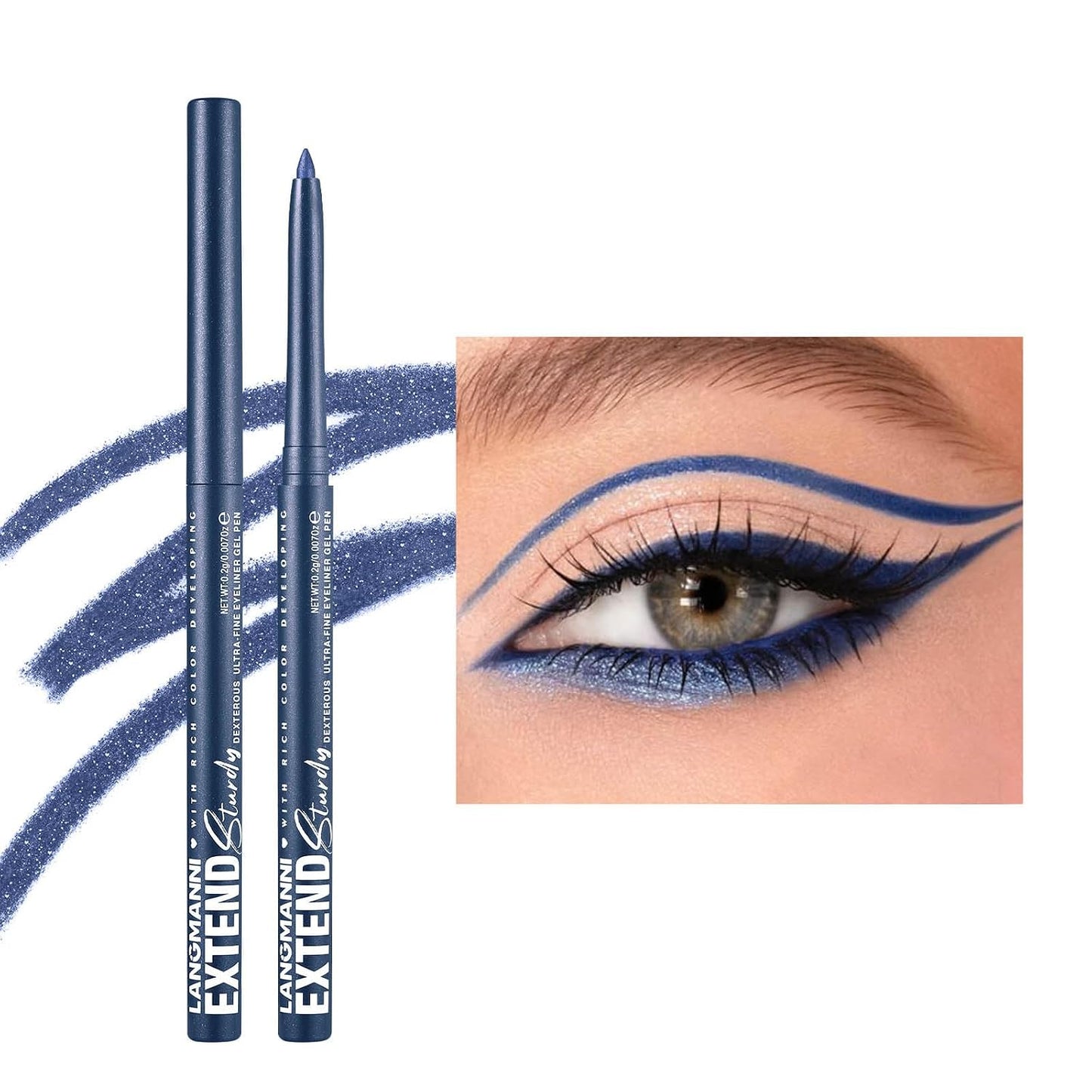 Cream Eyeliner Set - Quick-Drying, Waterproof & Smudge-Proof | 12 Versatile Shades for Sensitive Eyes