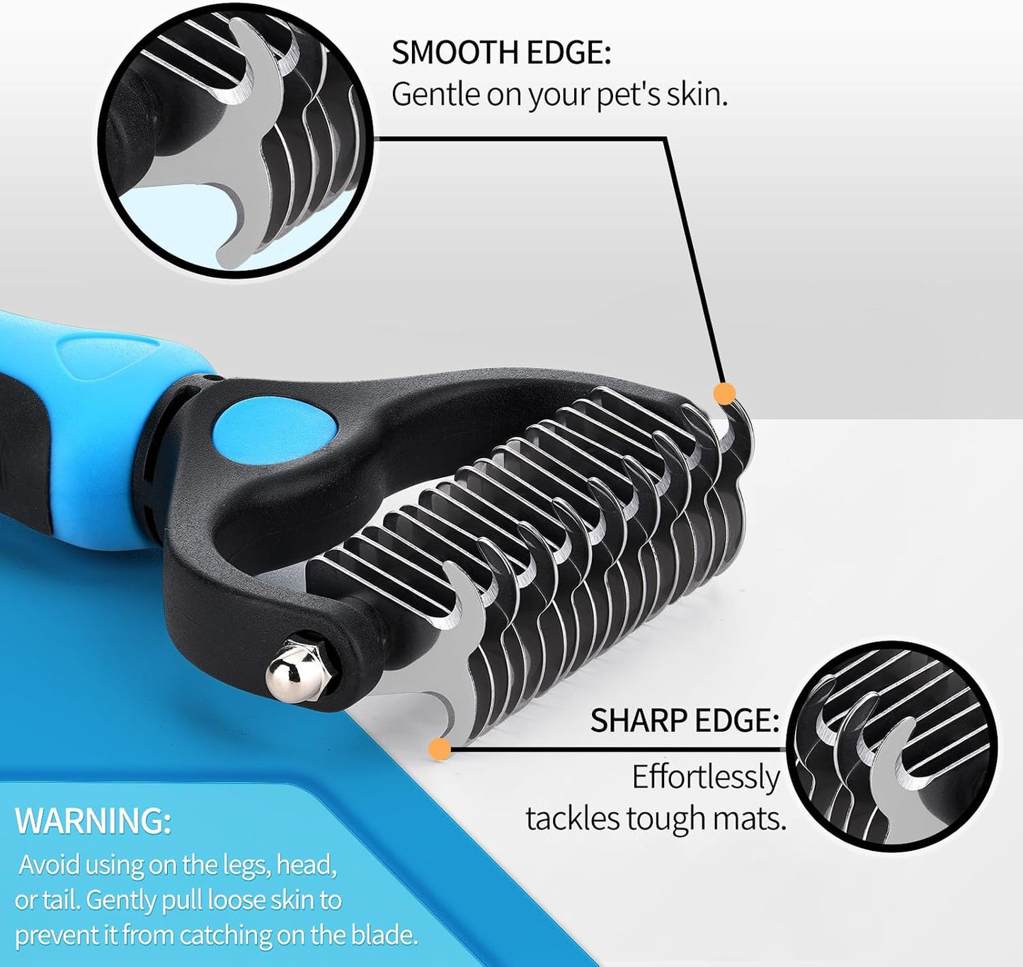 Dog Detangler Spray - Natural Leave-In Conditioner for Grooming | Lavender Scent, Includes Deshedding Brush & Metal Comb