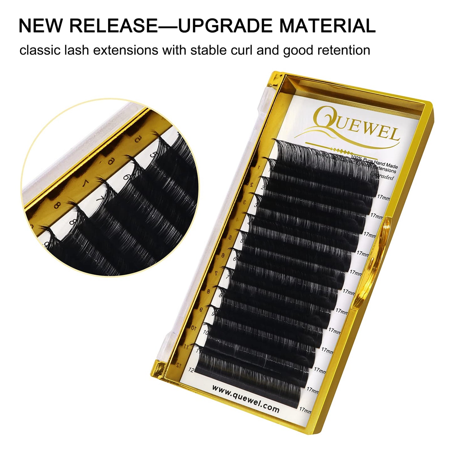 QUEWEL DIY Lash Extension Kit, Mixed 3 Styles cluster lashes Kit 176PCS Lash Clusters Multi-type Individual Lash Cluster Kit with Lash Bond and Seal Eyelash Glue Lash Tweezers(Collection-style A-BY2)