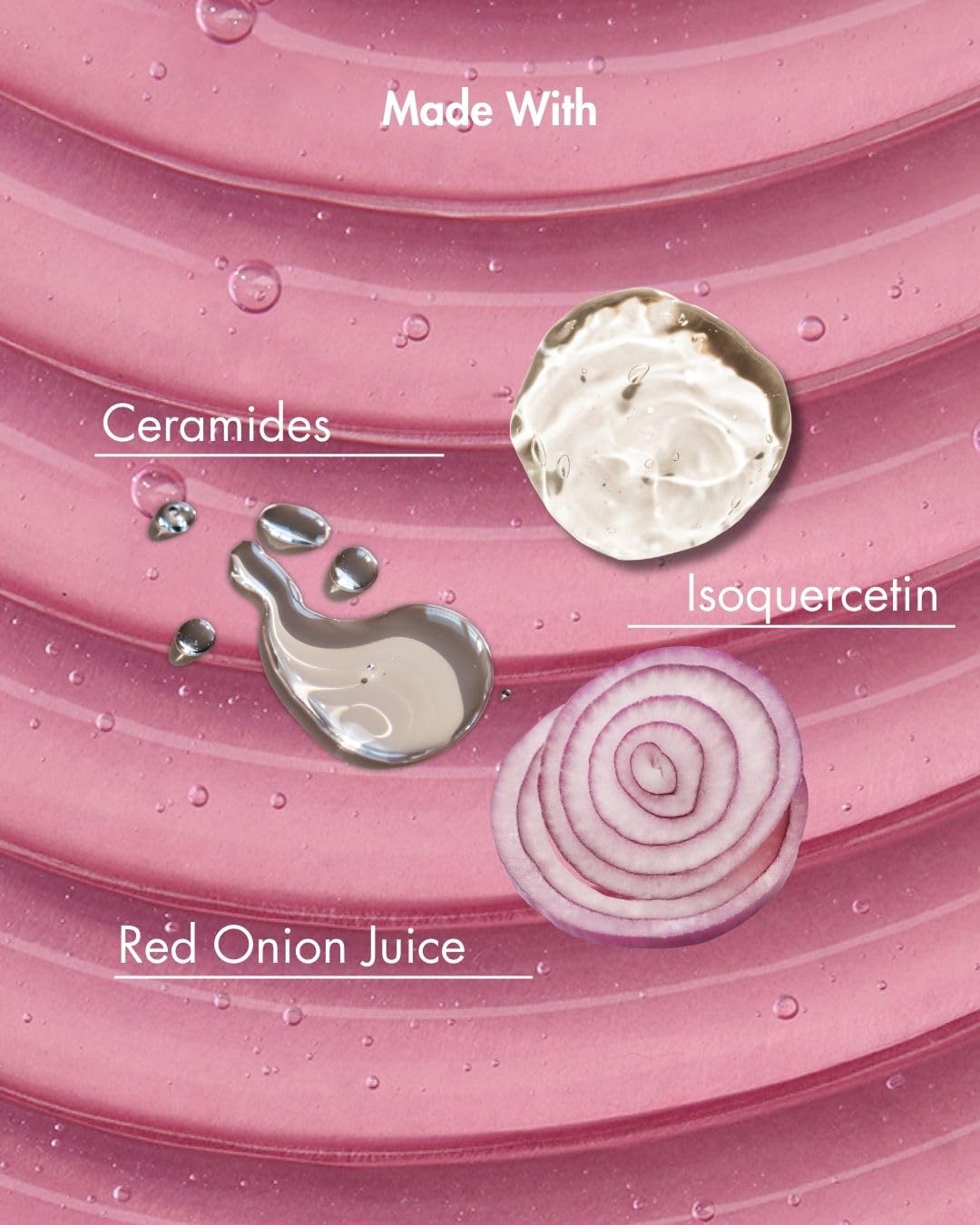 As I Am Onion Shampoo - 8 oz - with Red Onion, Ceramides & Isoquercetin - Helps Support Healthy Hair Growth