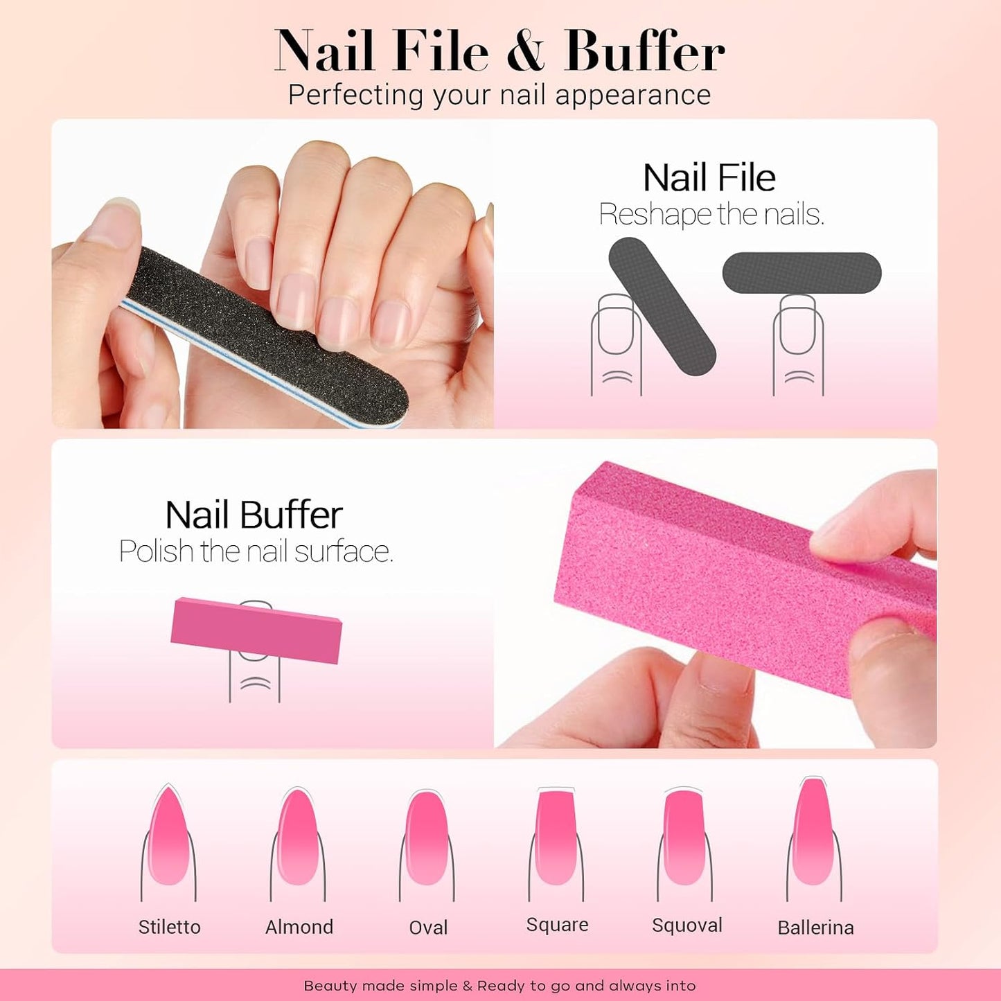 Nail Soaking Bowl for Gel Polish Removal - Complete Manicure Set with Cuticle Oil & Tools | 15ml