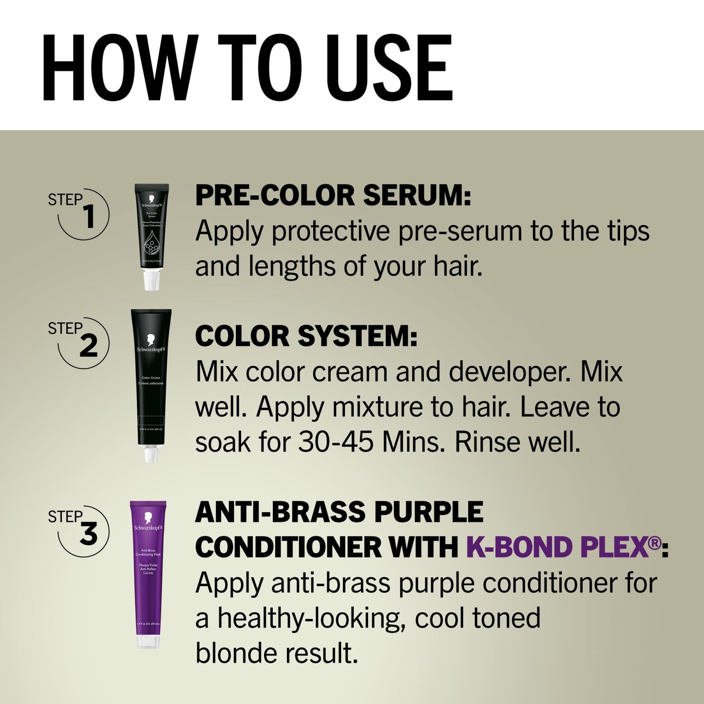 Schwarzkopf Keratin Blonde Hair Dye, 11.4 High Lift Pearl Blonde, Professional Quality Permanent Hair Color, Bond Enforcing System, Pre-Color Serum & Purple Conditioner Included