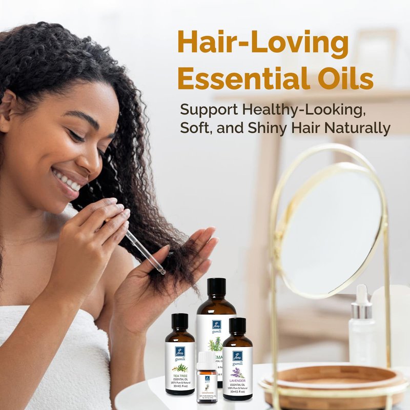 GM Gumili Tea Tree Oil for Skin, Hair, Nails, Face Body Wash, Foot Soak, Spray, 100% Pure Tea Tree Essential Oil - 30ml