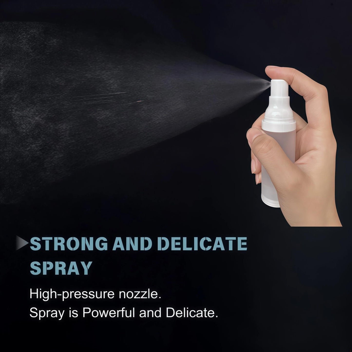 360° Angle Work - Small Spray Bottle | 1oz/30ml - Mini Spray Bottle - TSA Approved Travel Bottles | Portable Refillable Leak Proof | For Perfume Toner Hair spray Facial Moisturizing | 1oz/30ml-Pack 2