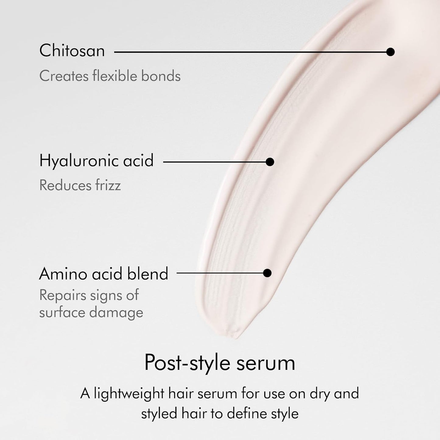 Dyson Chitosan Hair Serum - Nourishing Formula for Smooth, Shiny Hair | 50ml