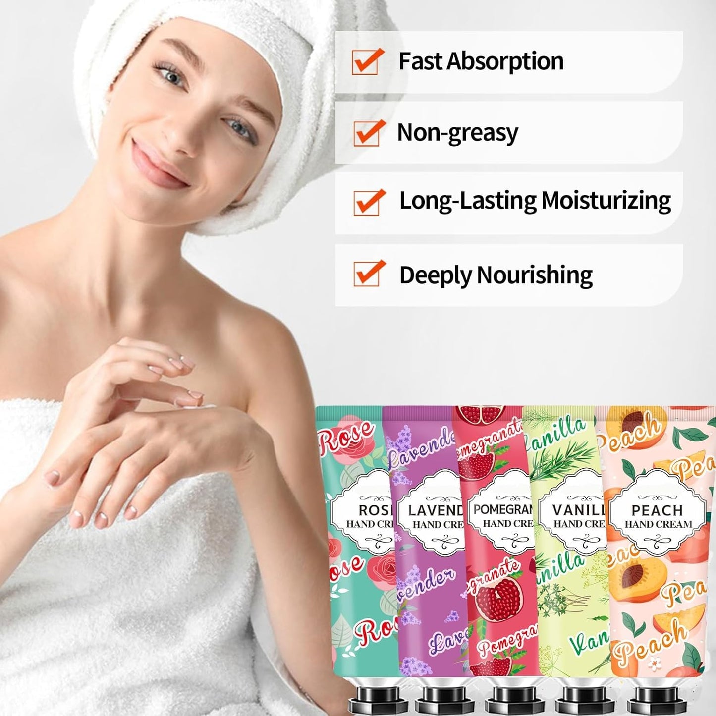 Hand Cream Bulk Set - 38 Pack Moisturizing Lotion for Dry Cracked Hands | Perfect Easter, Mother's Day & Teacher Appreciation Gifts