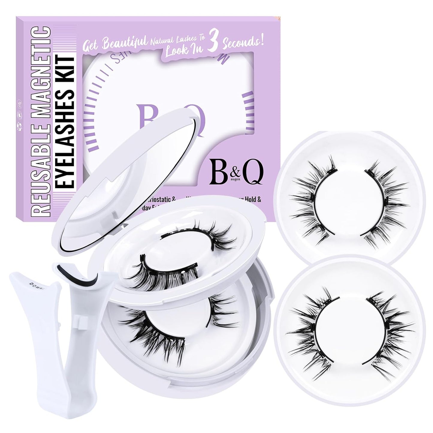 Lash Clusters 280PCS - Natural Wispy Eyelash Extensions 9-16mm | Soft Thin Band for DIY Comfort