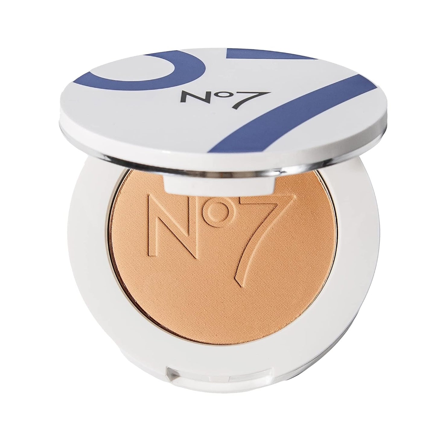 No7 Lift & Luminate Triple Action Powder - Pressed Makeup Setting Powder for Face | Reduces Fine Lines & Enhances Glow (10g)