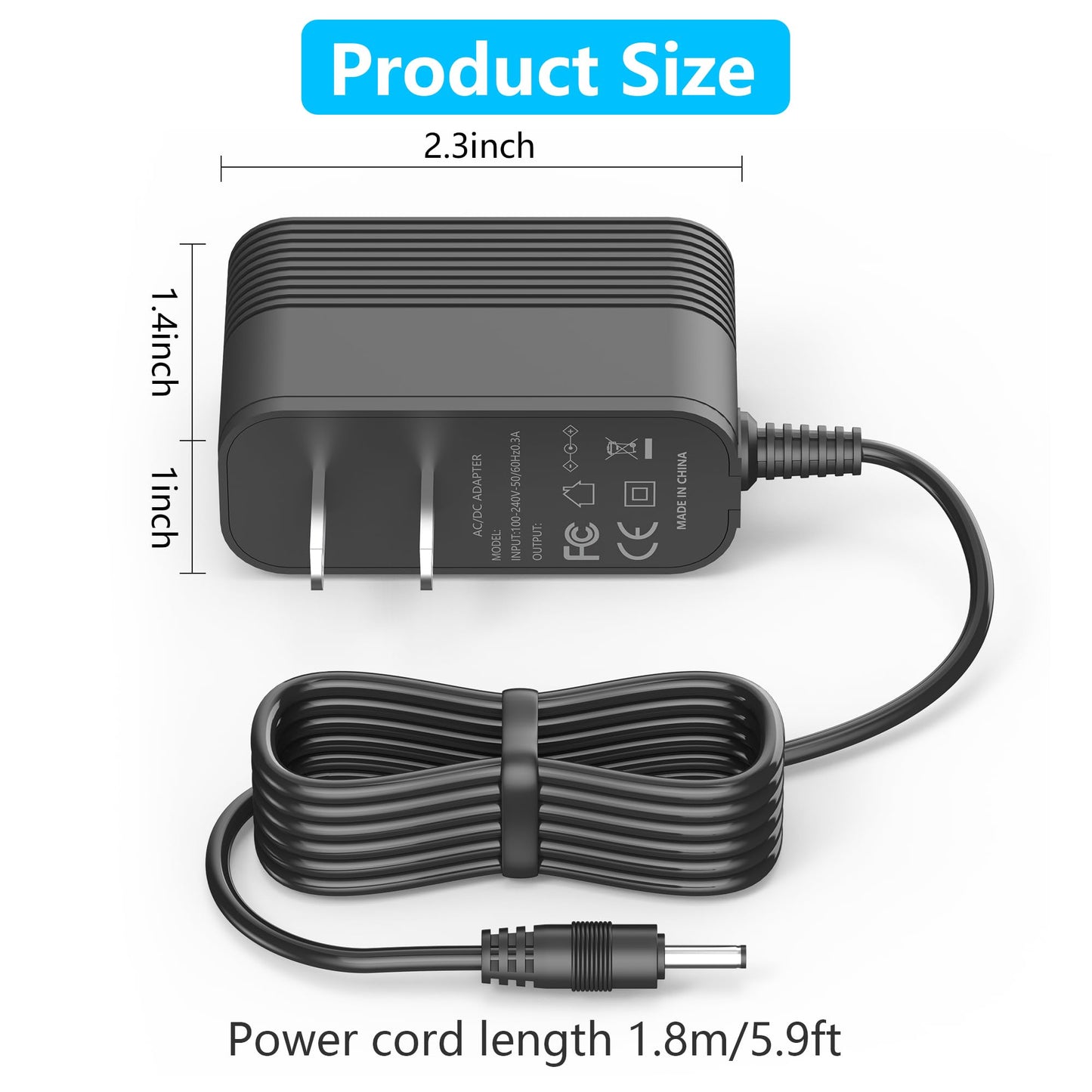 5V 350MA Charger for Remington Shaver, Trimmer Power Cord Compatible with Remington PG525D PG6025B PG6015 PG6020 PG6111 All-in-One Grooming Kit,Trimmer, Men's Shaver, Clippers