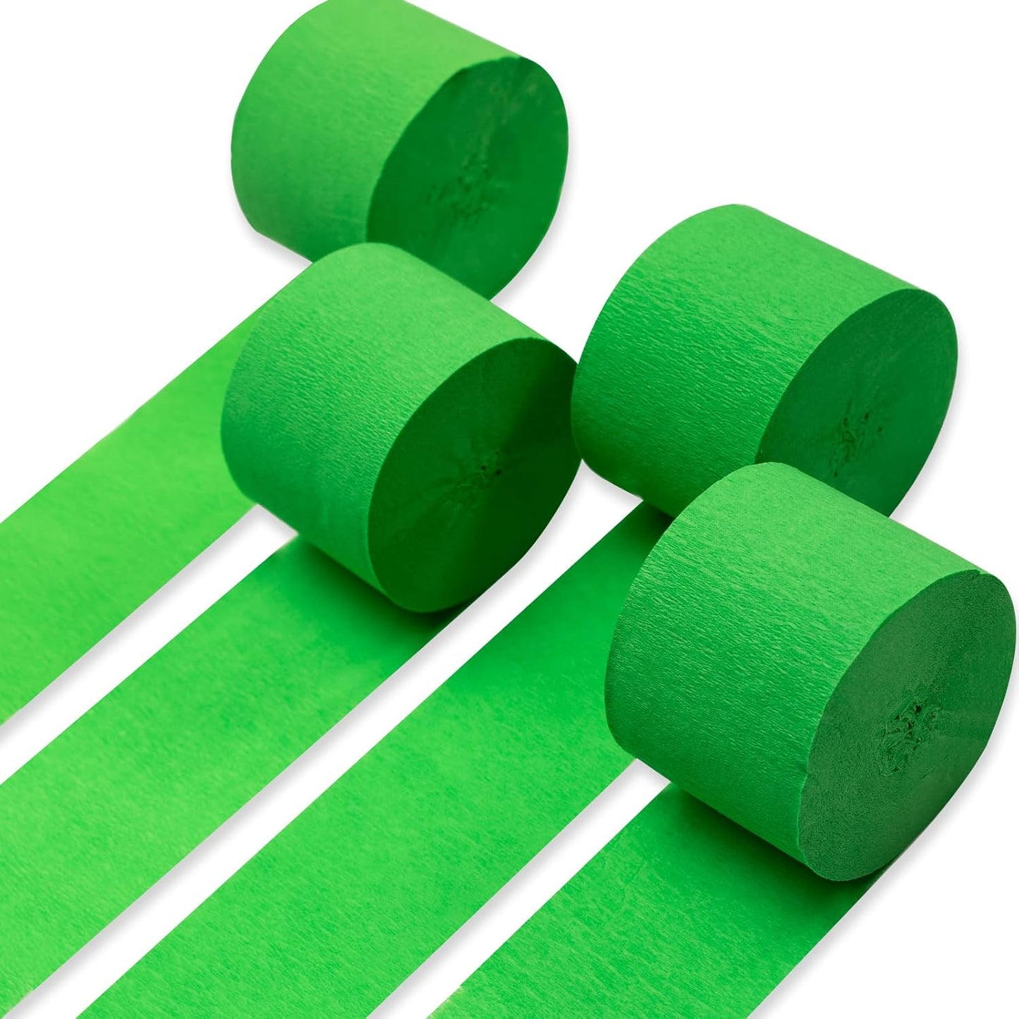 Gold Crepe Paper Streamers - 4 Pack of 328ft | Perfect for Wedding, Birthday, Baby Shower, and Graduation Party Decorations