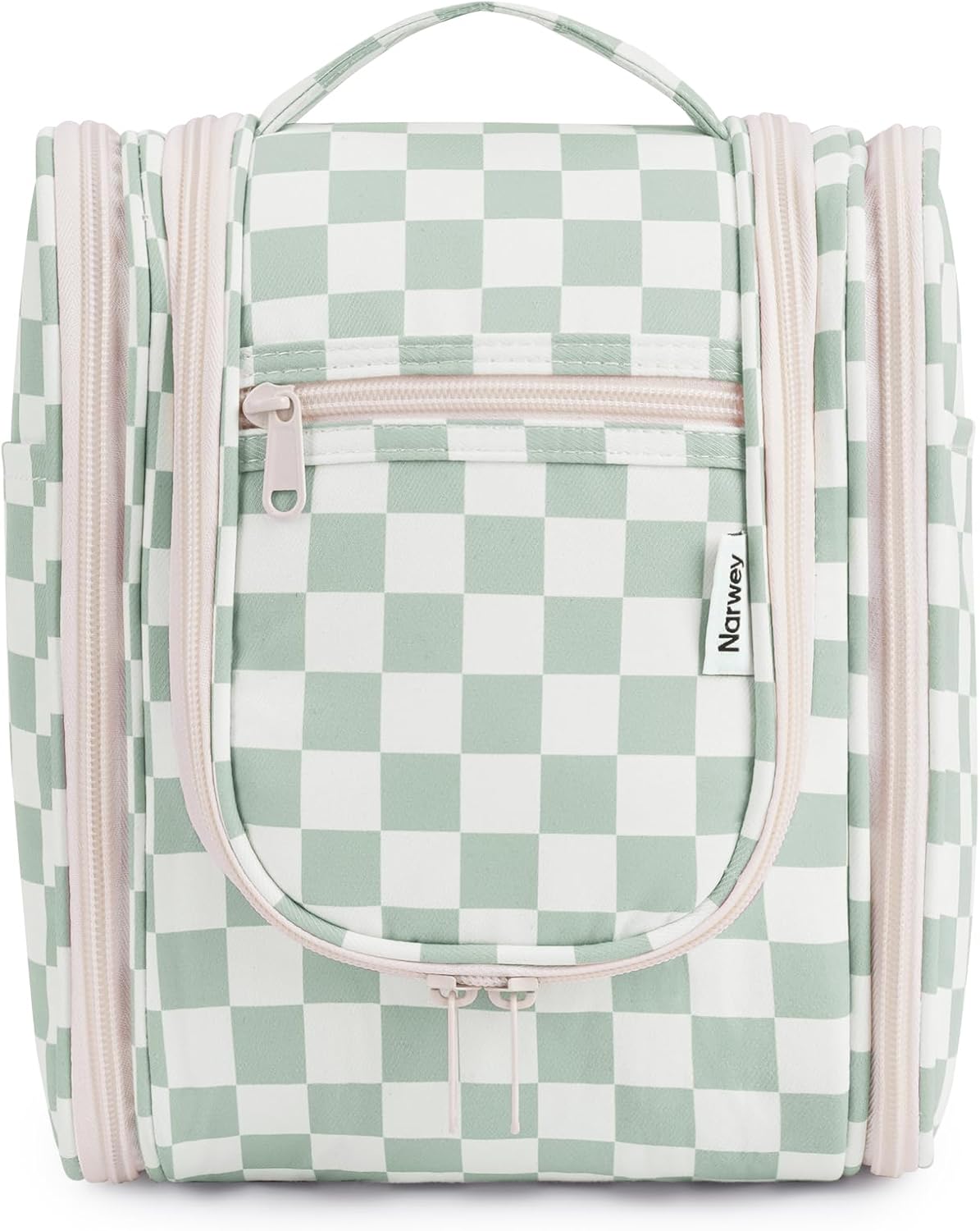 Travel Toiletry Bag - Small Hanging Cosmetic Organizer for Men & Women | Medium, Army Green