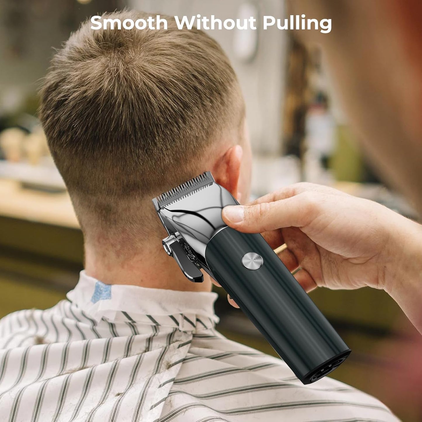 Hair Clippers for Men - Cordless Grooming Set with Clipper & Trimmer | Easy Home Haircut Kit for Beginners