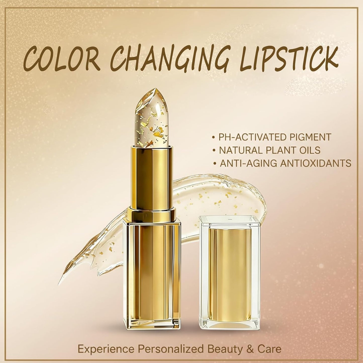 Arellia Signature Lipstick - Skin-Adaptive PH Adjusting Formula for Older Women | Long-Lasting Moisturizing Tinted Balm (2pcs)