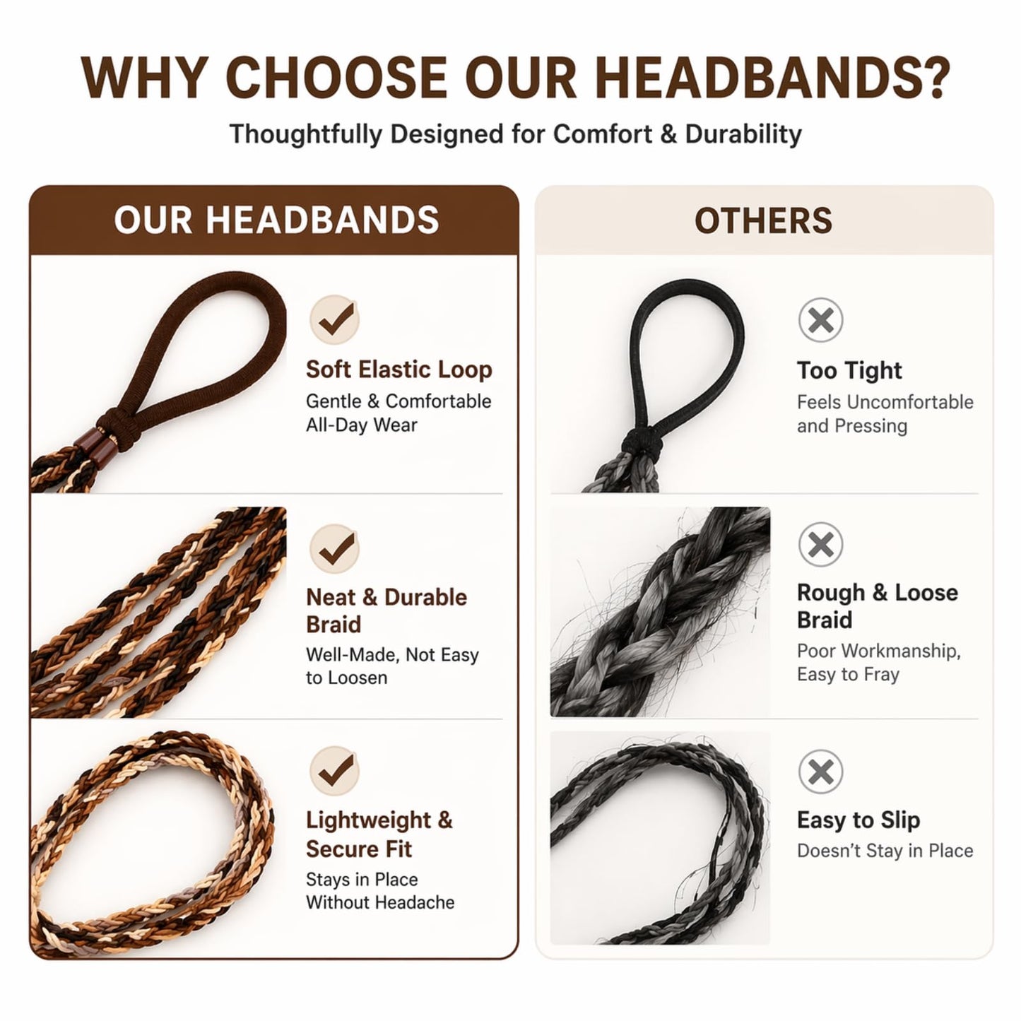 4 Pcs Spiral Braided Hair Ties for Sports,No Damage,Hair Bands for Gym, Yoga,Beach Activities,Non-Slip Elastic Ponytail Holders for Women Girls,17''