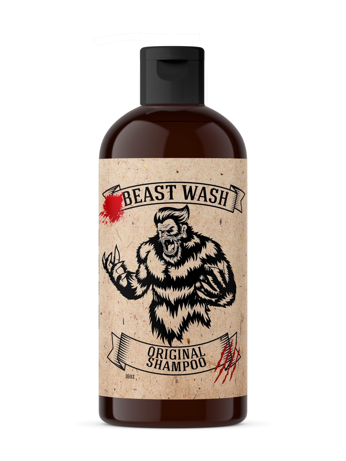 Johnny Slicks Shampoo - Supports Hair Hydration & Volume - Organic Oils & Natural Cleanse - Castor Oil, Aloe Vera, Jojoba - Original Scent - 16 oz