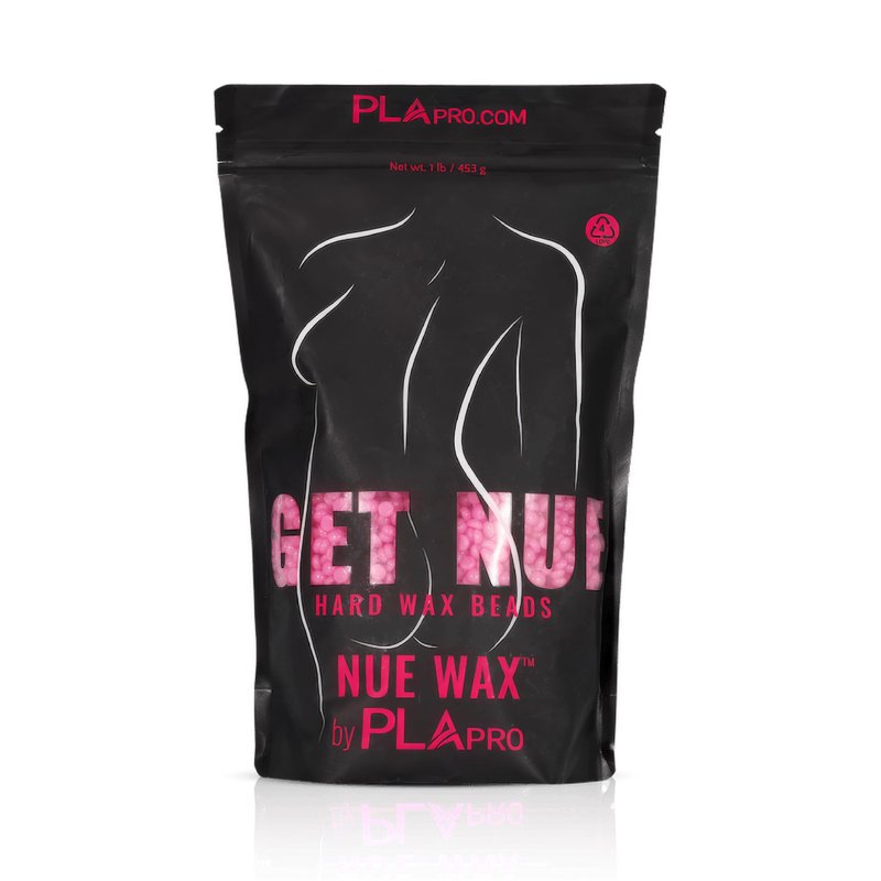 PLA® Hard Wax Beads for Hair Removal | Wax Beads for Sensitive Skin and Thick Hair | Brazilian, Legs, Underarms, Back, Chest & Face Wax for Hair Removal | Hot Pink Waxing Beads - 1lb