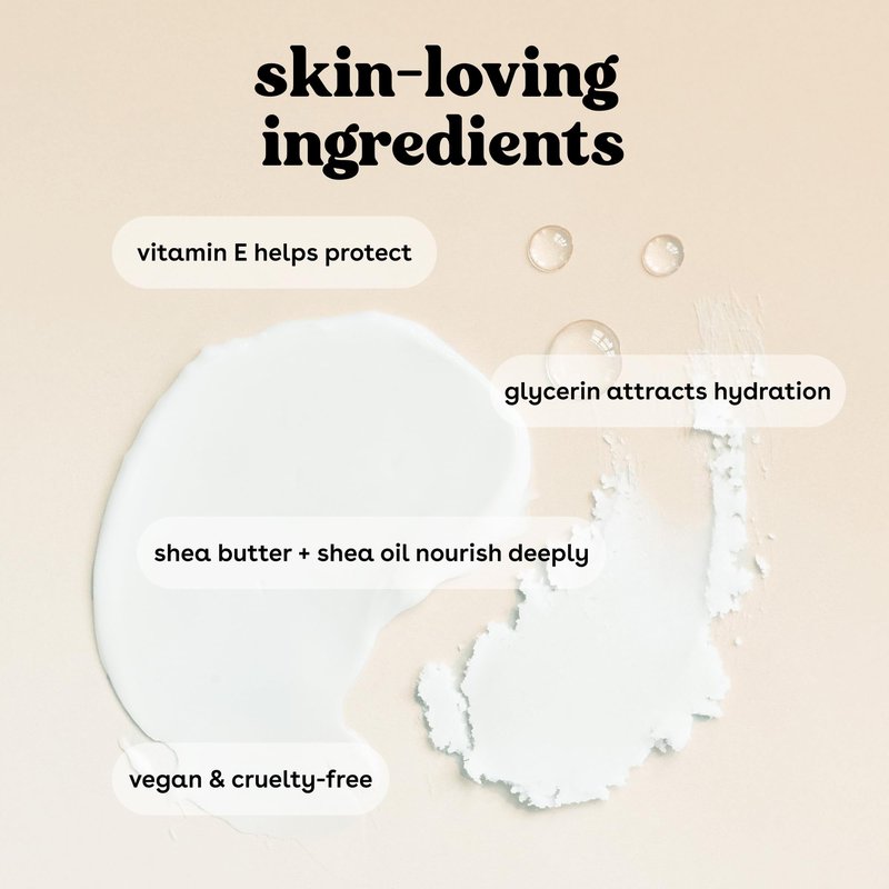 eos Shea Better Body Lotion Vanilla Cashmere, 24-Hour Moisture Skin Care, Lightweight & Non-Greasy, Natural Shea, Vegan, Vanilla Body Lotion, 16 fl oz
